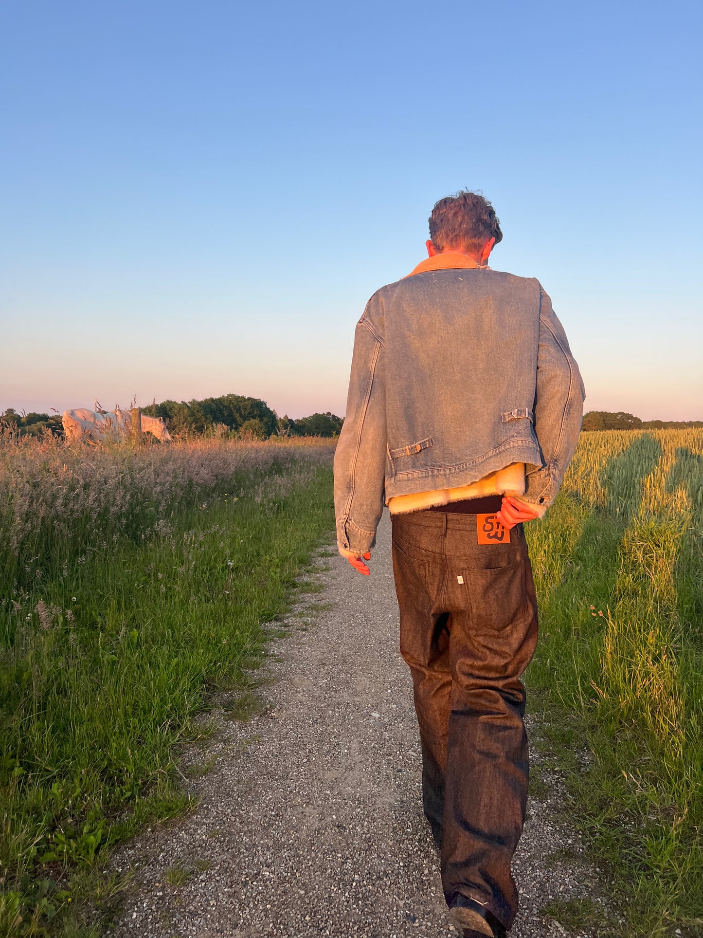 Silver Black 15oz Raw Selvedge Denim