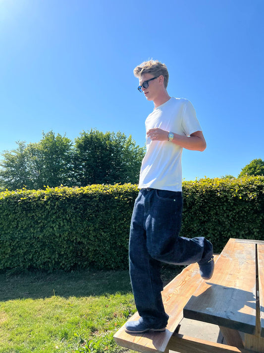 Strome “Formally Loose” 15oz Raw Selvedge Raw Denim